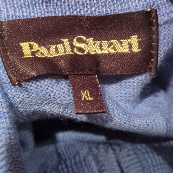 Paul Stuart 1/4 Zip Sweater Size XL - Picture 5 of 8